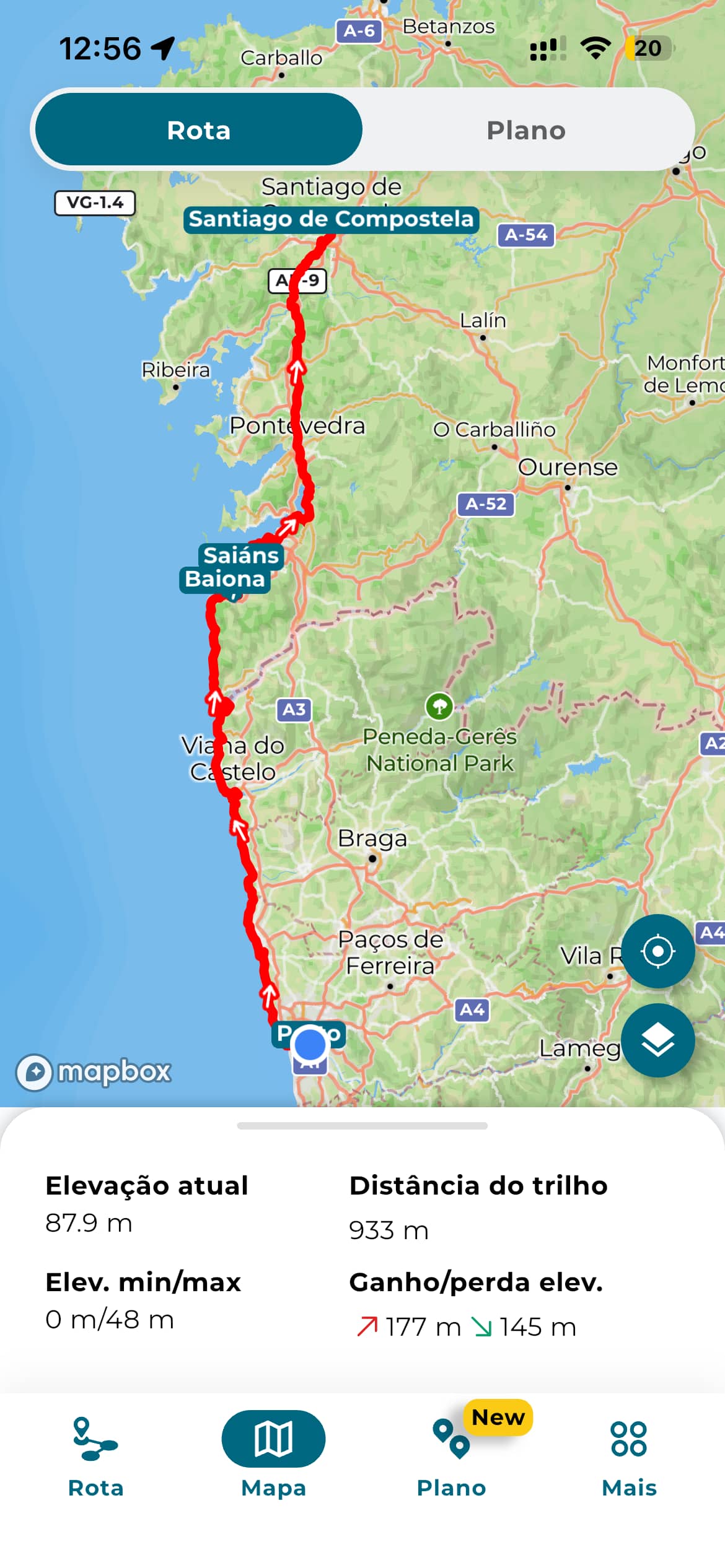 Der Verlauf des Senda Litoral