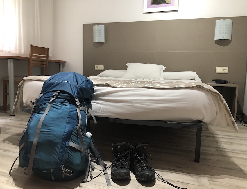 Ist man noch Pilger, wenn man in Hotels schläft?