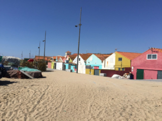Fischerdorf Praia de Angeiras