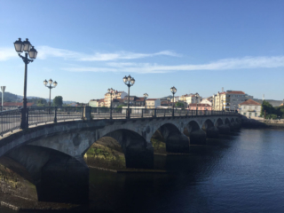 Pontevedra auf dem gemeinsamen Abschnitt des Camino portugues
