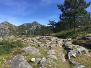 Küstenweg auf spanischer Seite